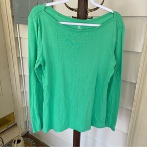 GAP - Green Supersoft Longsleeve Tee